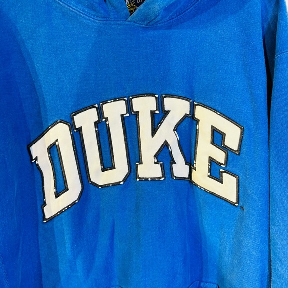 Steve & Barry’s Vintage Duke University Blue Devils Hoodie - Picture 2 of 7